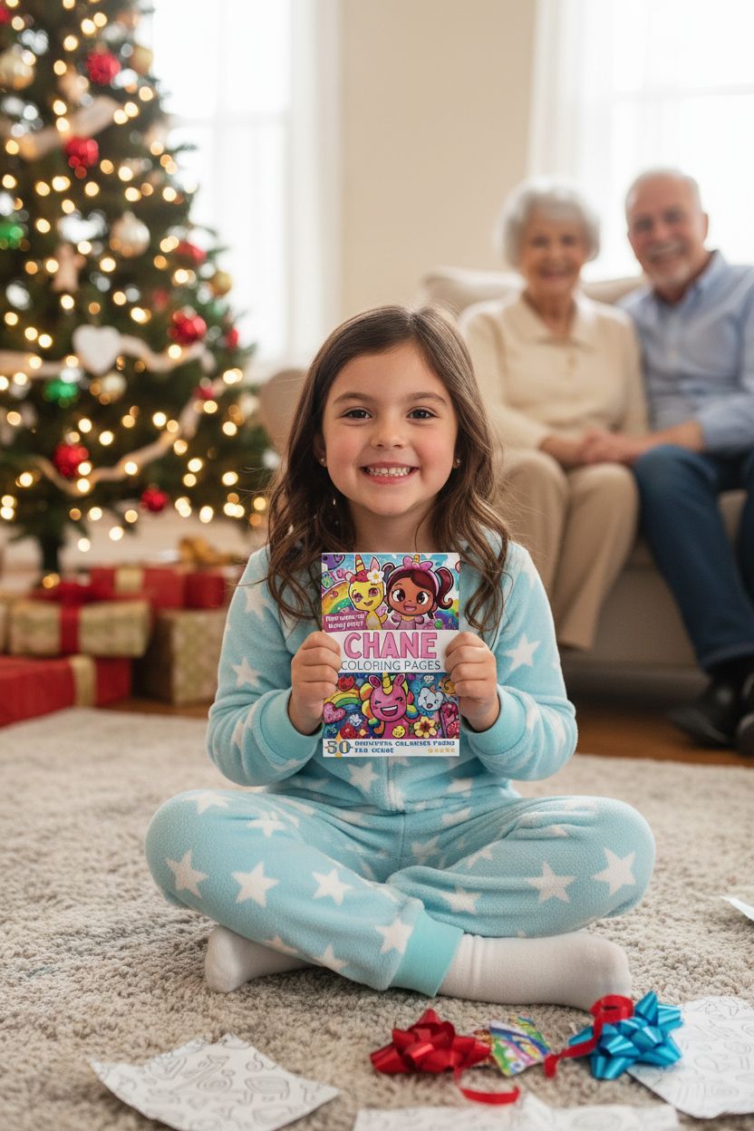 Chane Christmas coloring pages gift