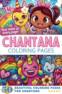 Chantana Coloring Book Cover