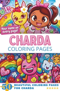 Charda Coloring Book Cover
