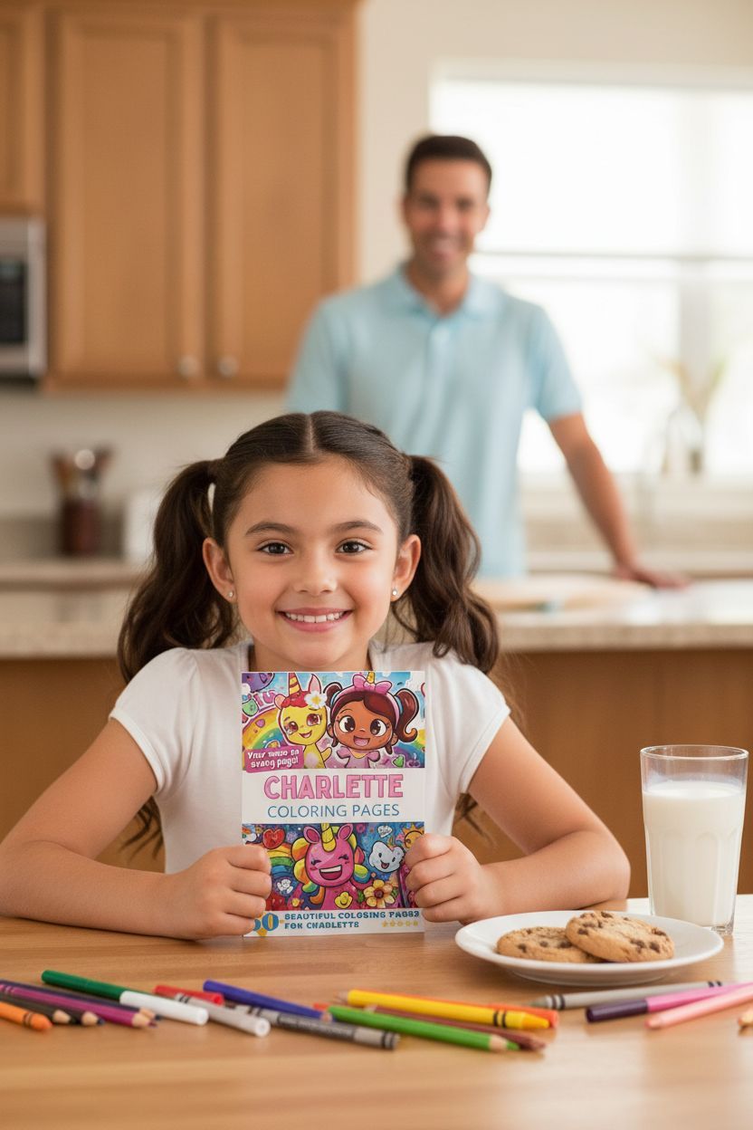 Charlette personal coloring pages