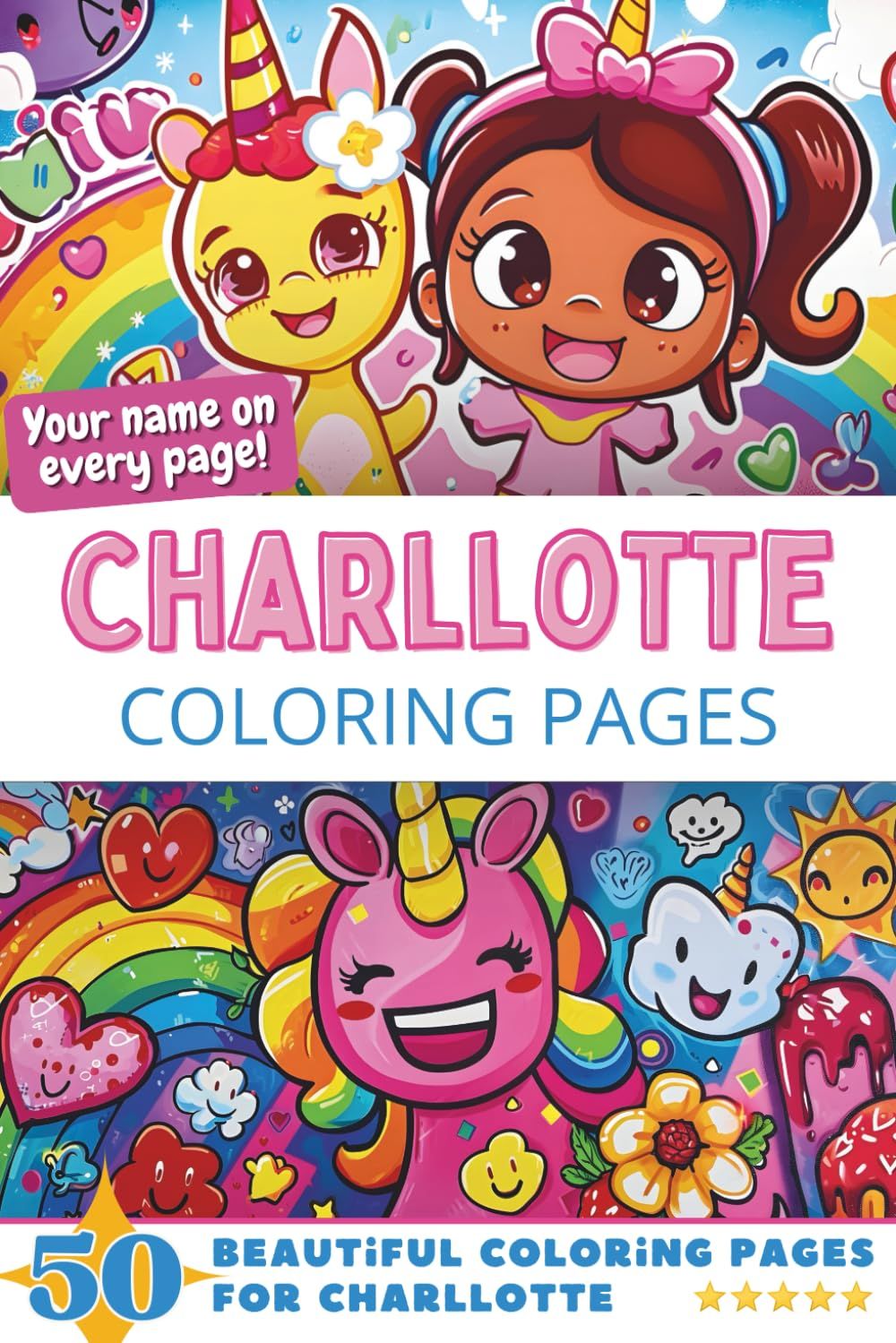 Charllotte Coloring Pages Cover
