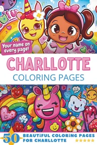 Charllotte Coloring Book Cover