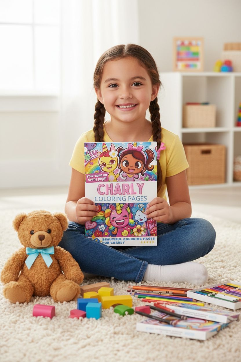 Charly personal coloring pages