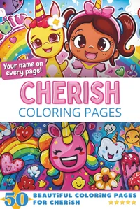 Cherish Coloring Book Cover