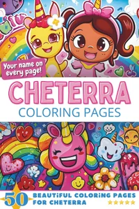 Cheterra Coloring Book Cover