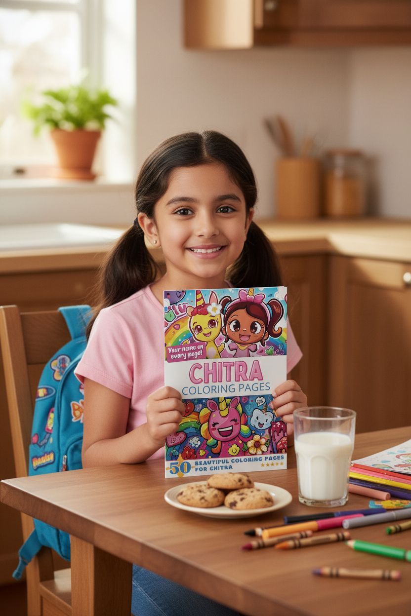 Chitra personal coloring pages