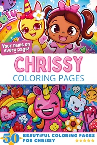 Chrissy Coloring Book Cover