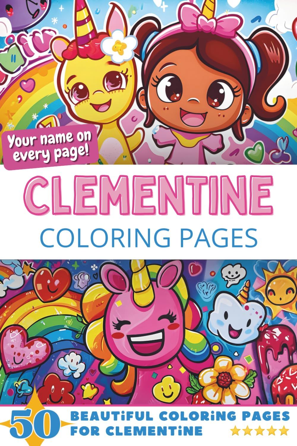 Clementine Coloring Pages Cover