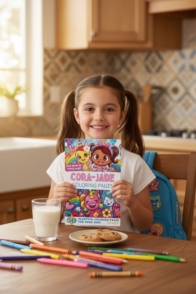 Cora-Jade personal coloring pages