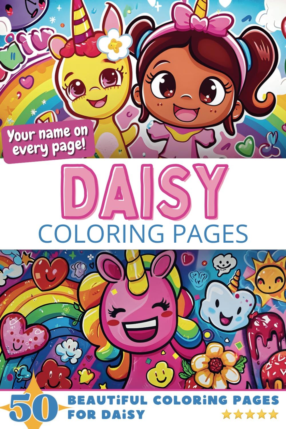 Daisy Coloring Pages Cover