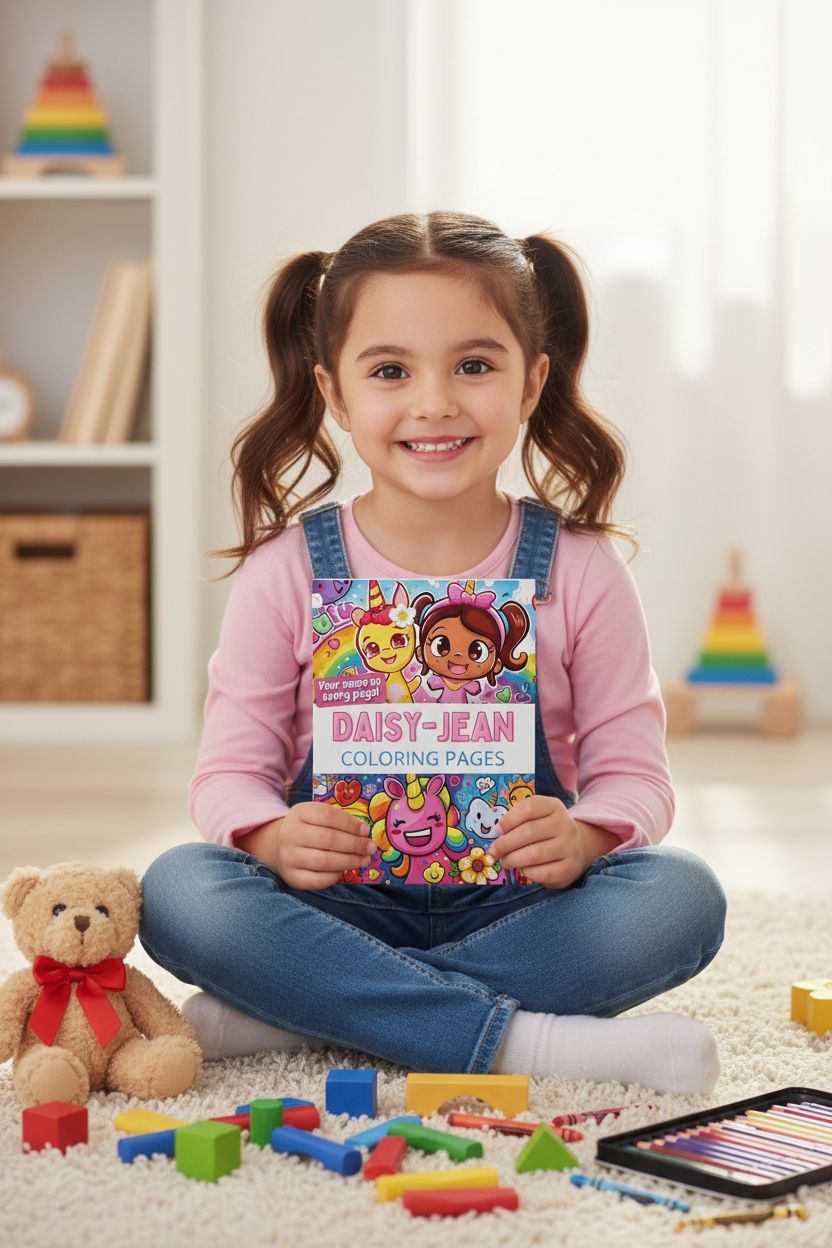 Daisy-Jean personal coloring pages