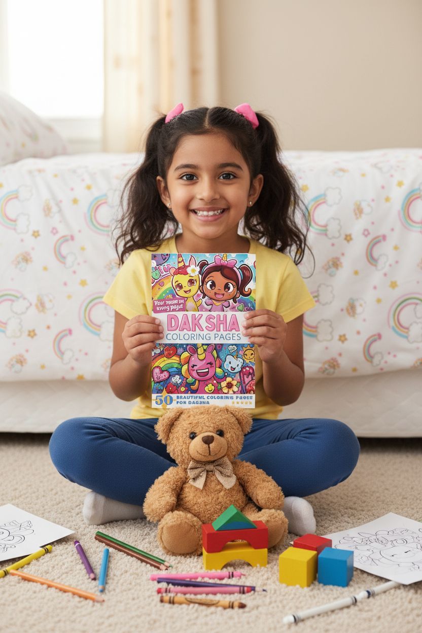 Daksha personal coloring pages