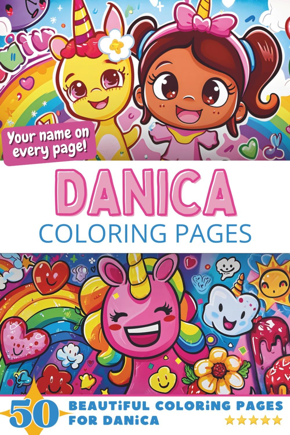Danica Coloring Pages Cover