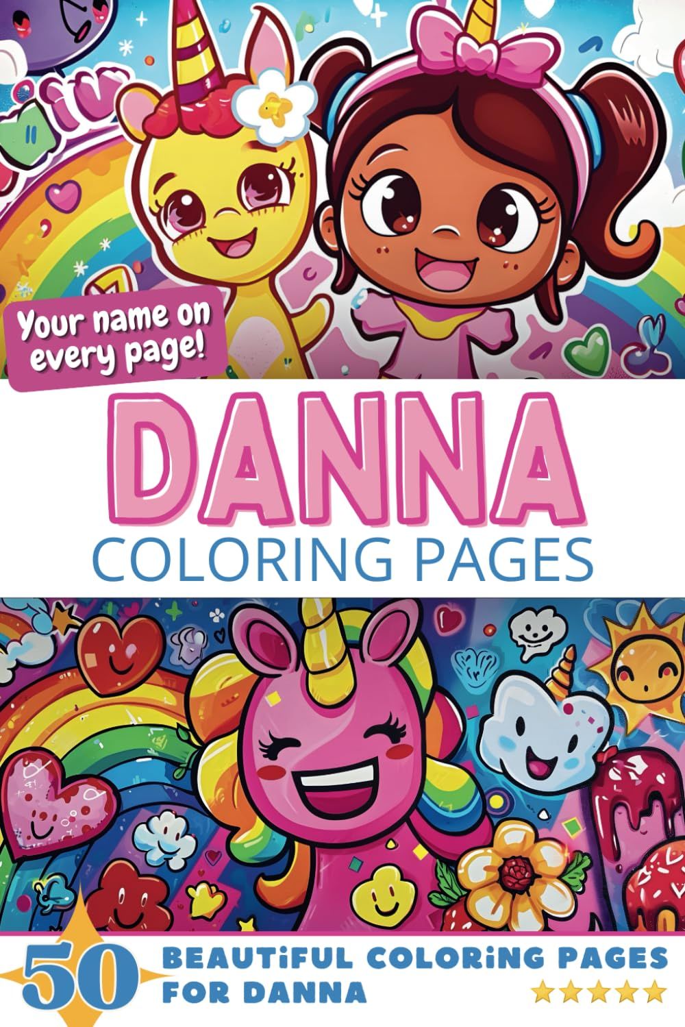 Danna Coloring Pages Cover