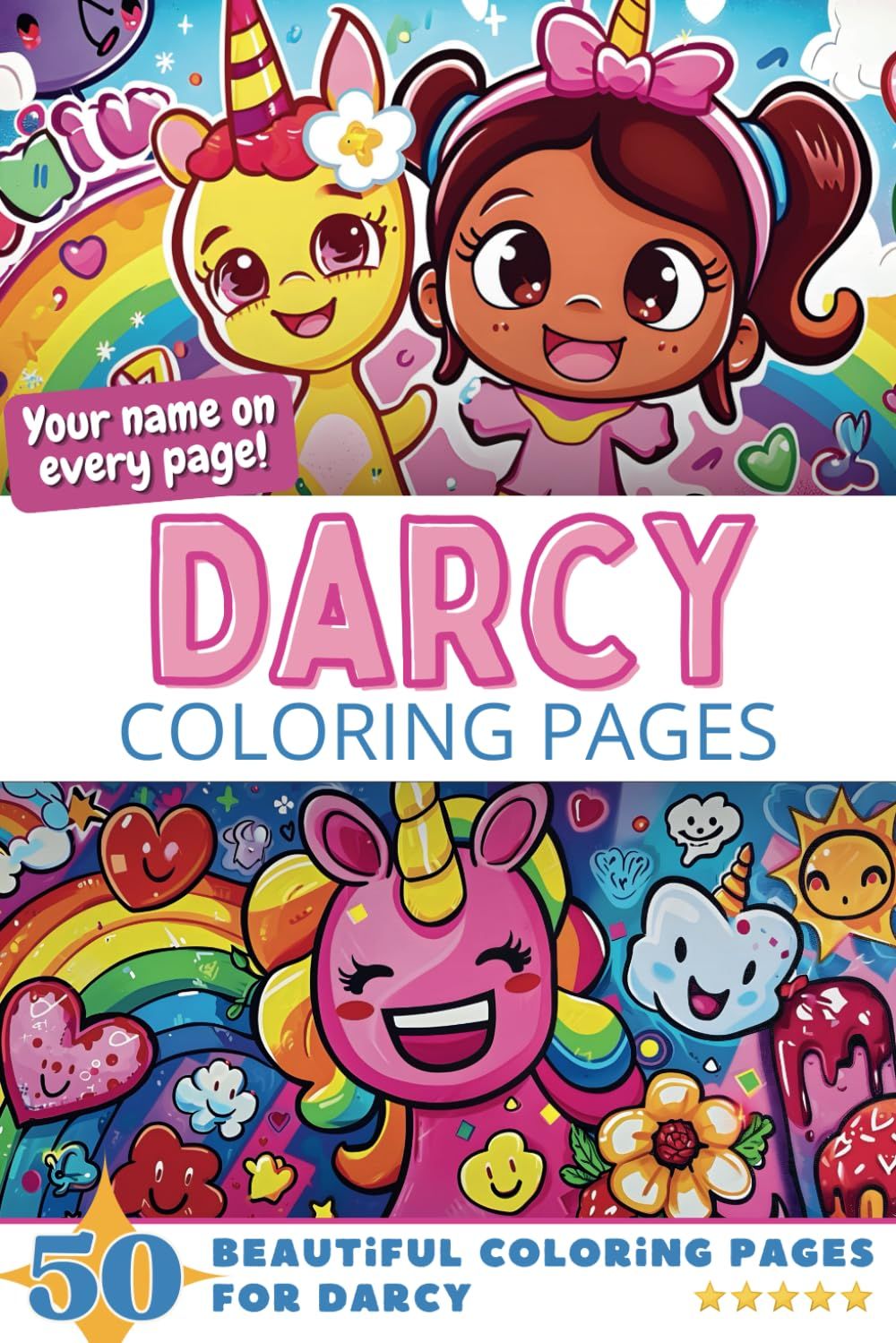 Darcy Coloring Pages Cover