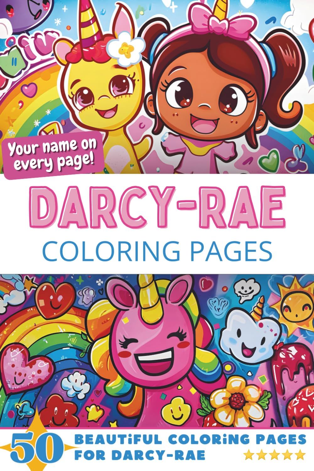 Darcy-Rae Coloring Pages Cover