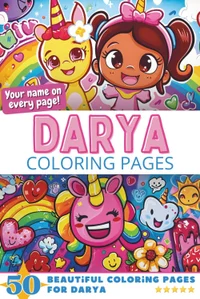 Darya Coloring Book Cover