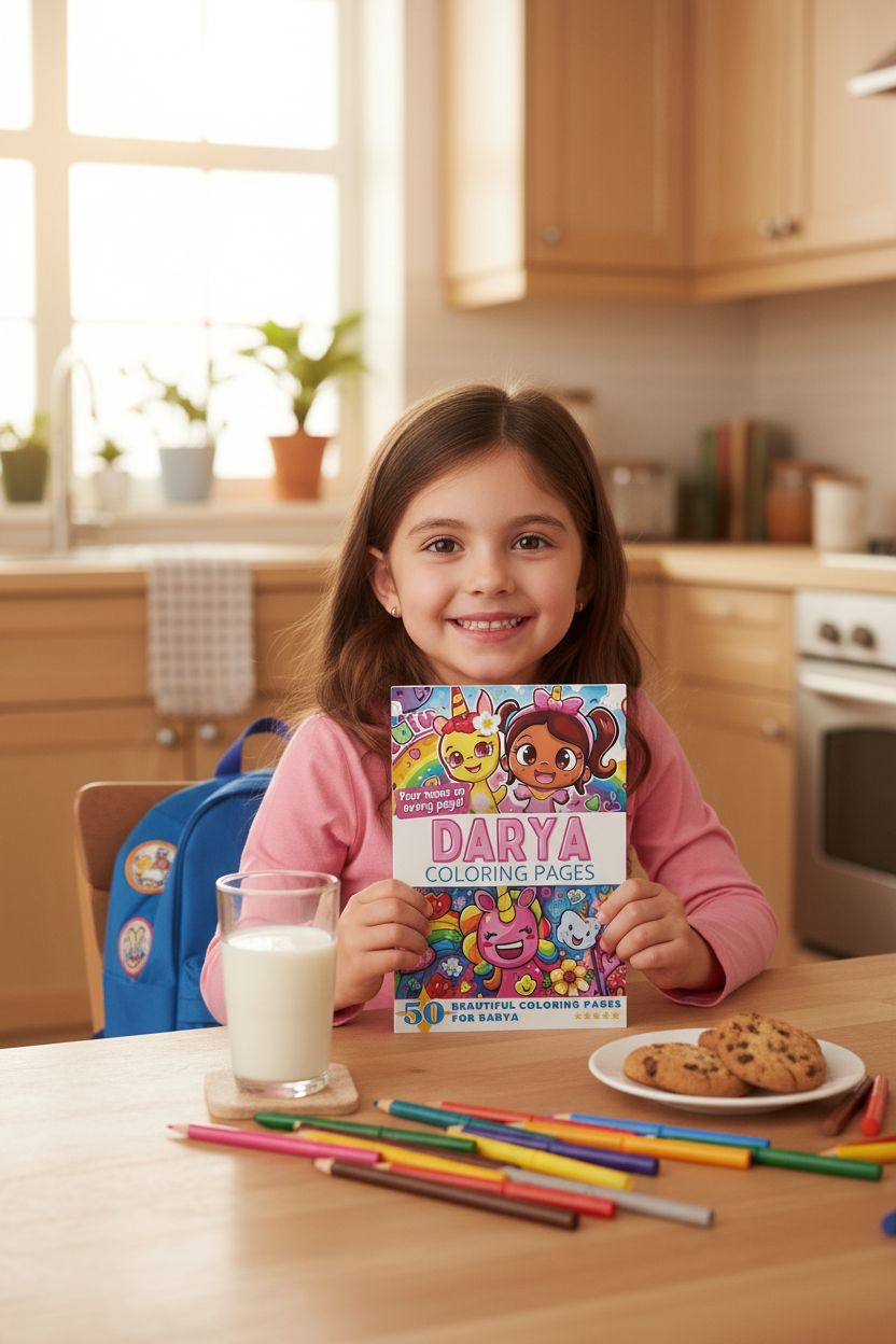 Darya personal coloring pages