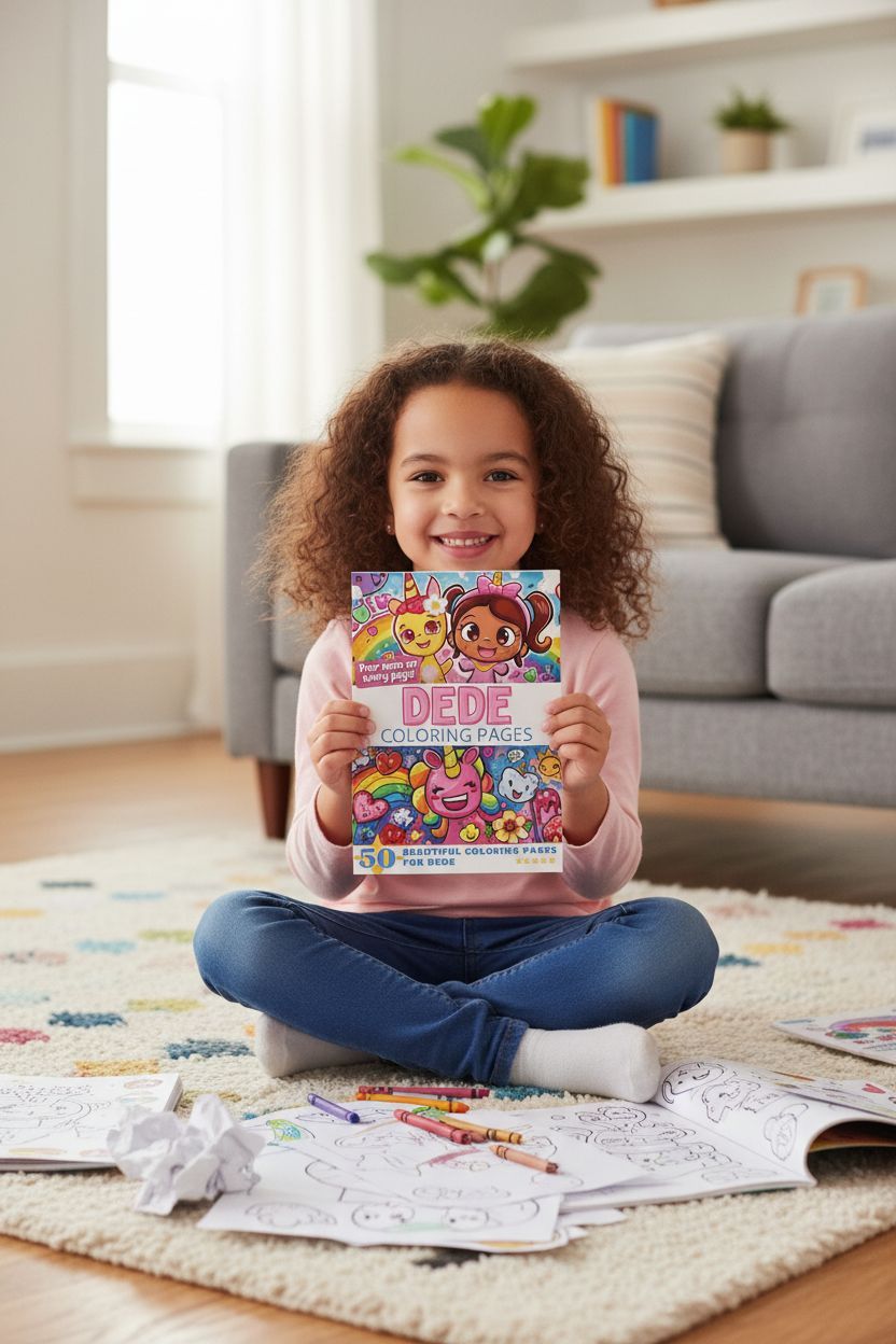 Dede personal coloring pages