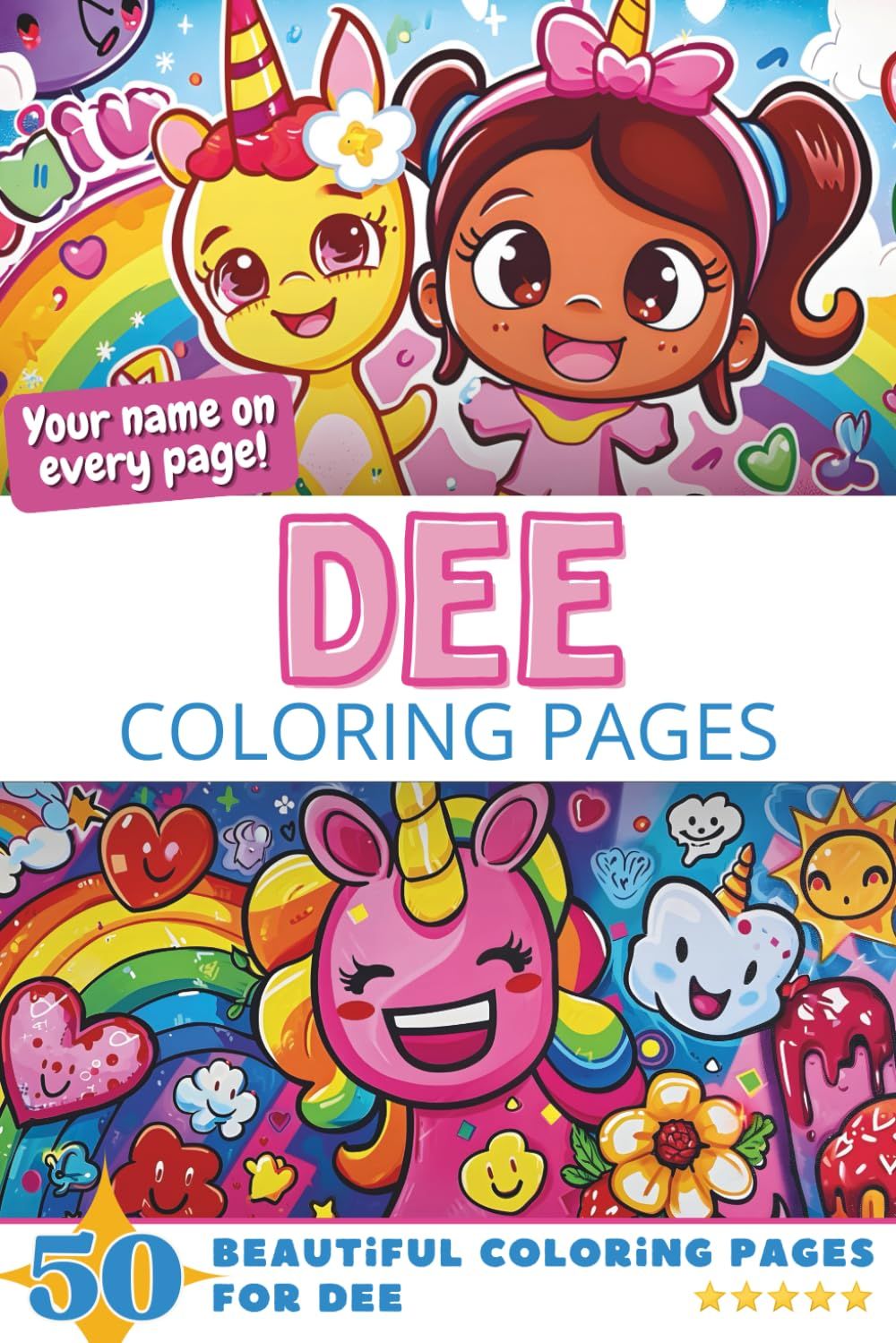 Dee Coloring Pages Cover