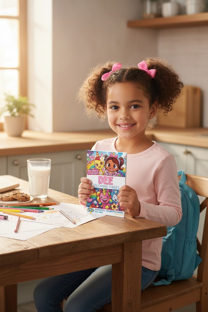 Dee personal coloring pages