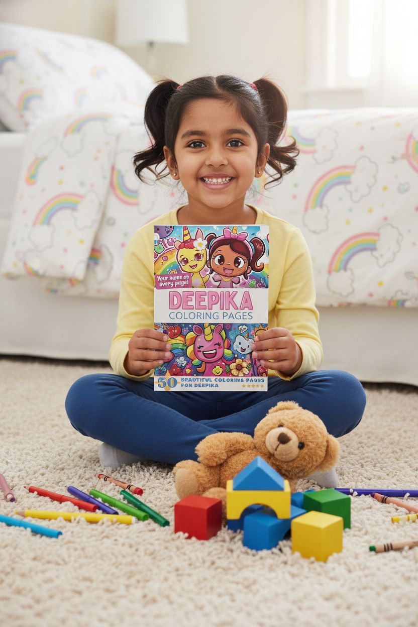 Deepika personal coloring pages