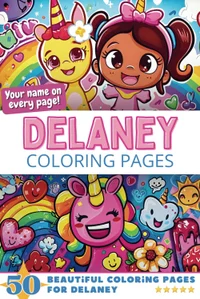 Delaney Coloring Book Cover
