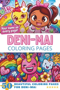 Deni-Mai Coloring Book Cover