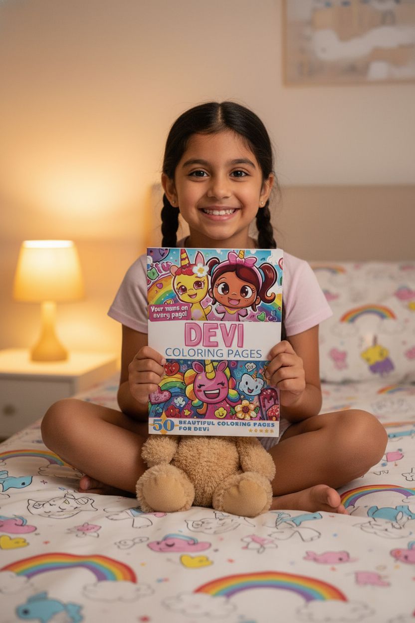 Devi personal coloring pages