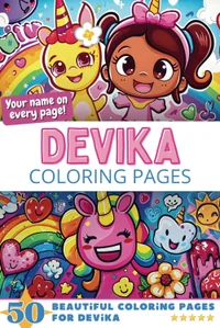 Devika Coloring Book Cover