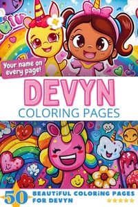 Devyn Coloring Book Cover