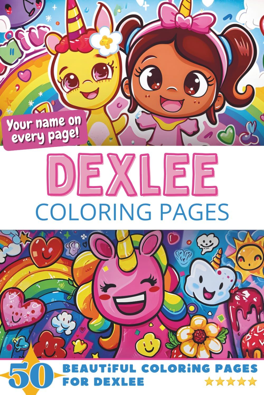 Dexlee Coloring Pages Cover