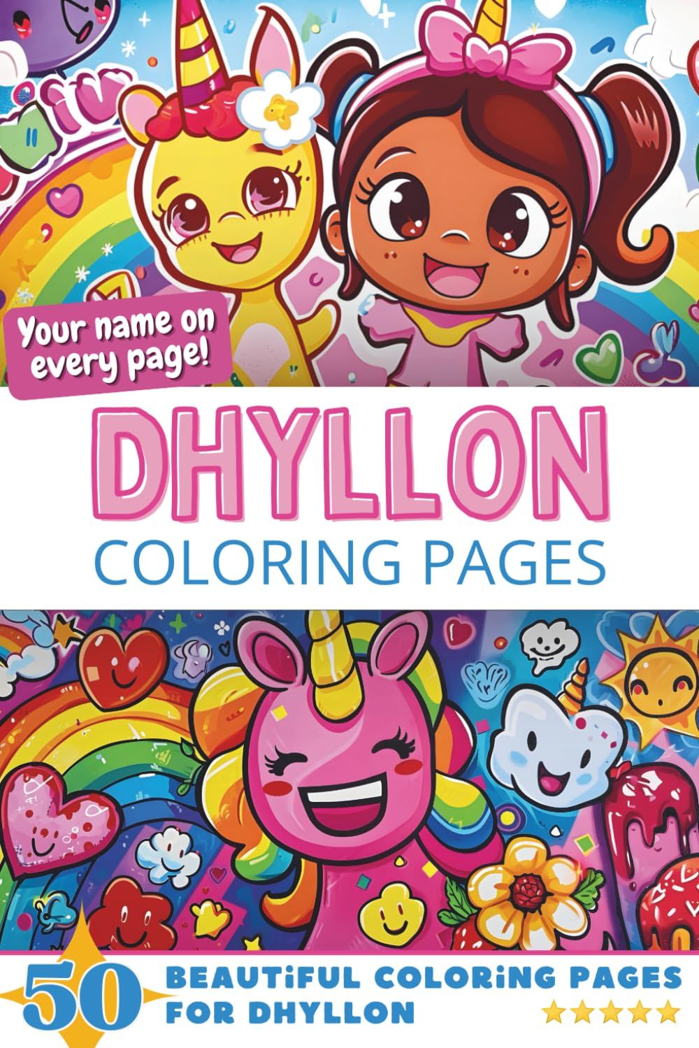 Dhyllon Coloring Pages Cover
