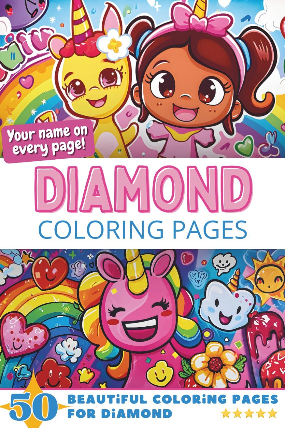 Diamond Coloring Pages Cover