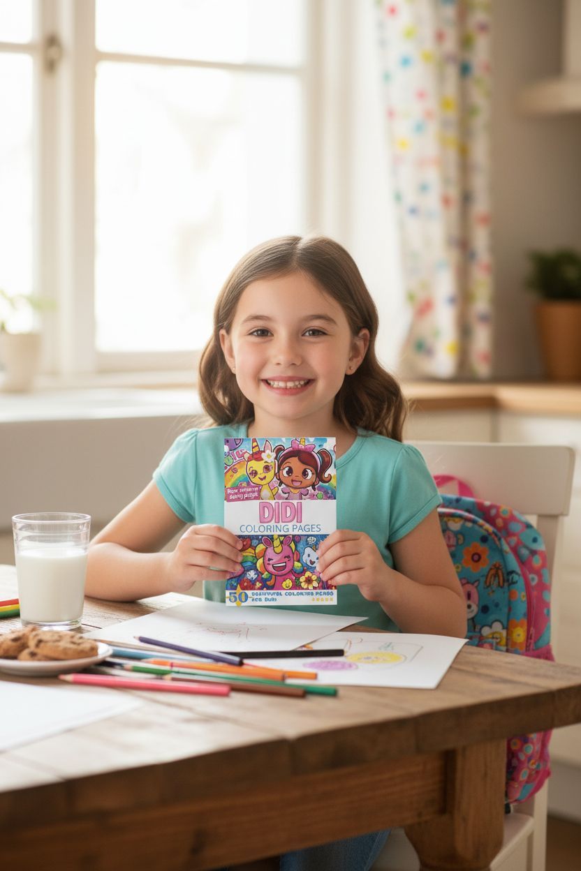 Didi personal coloring pages