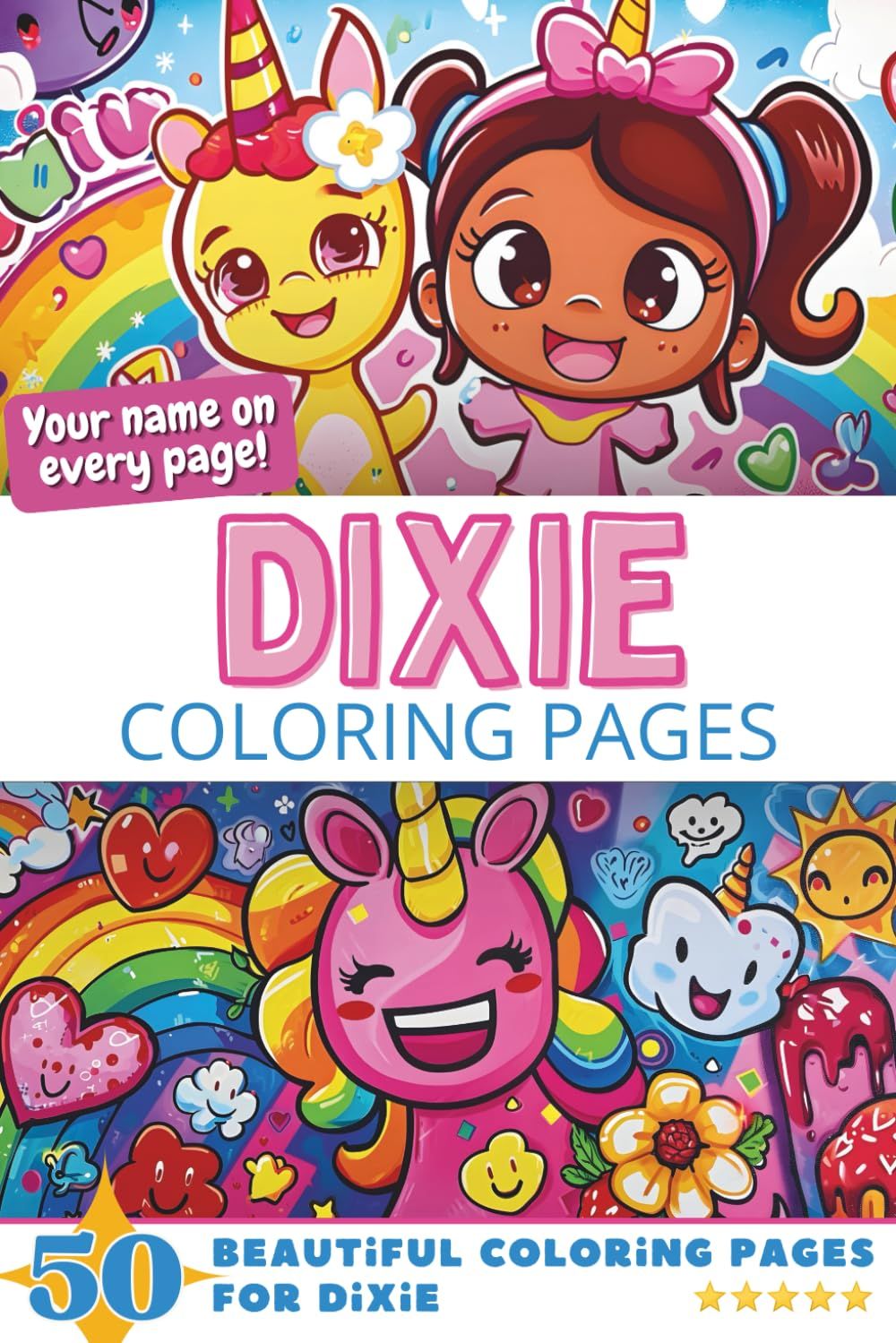 Dixie Coloring Pages Cover