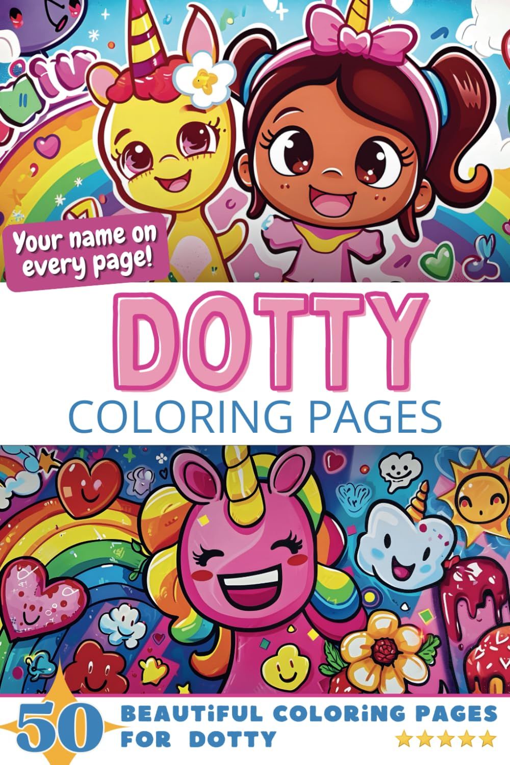 Dotty Coloring Pages Cover