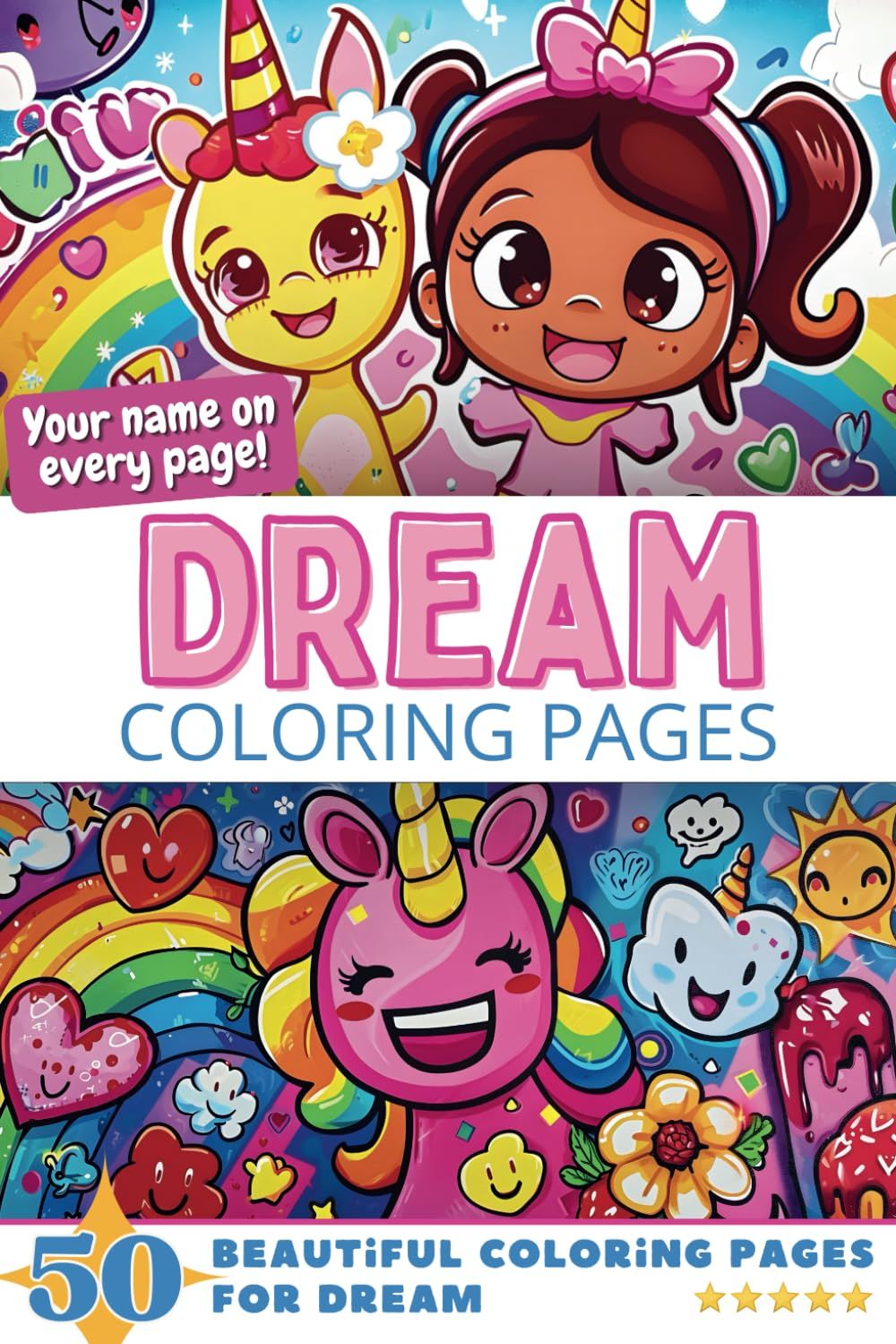 Dream Coloring Pages Cover