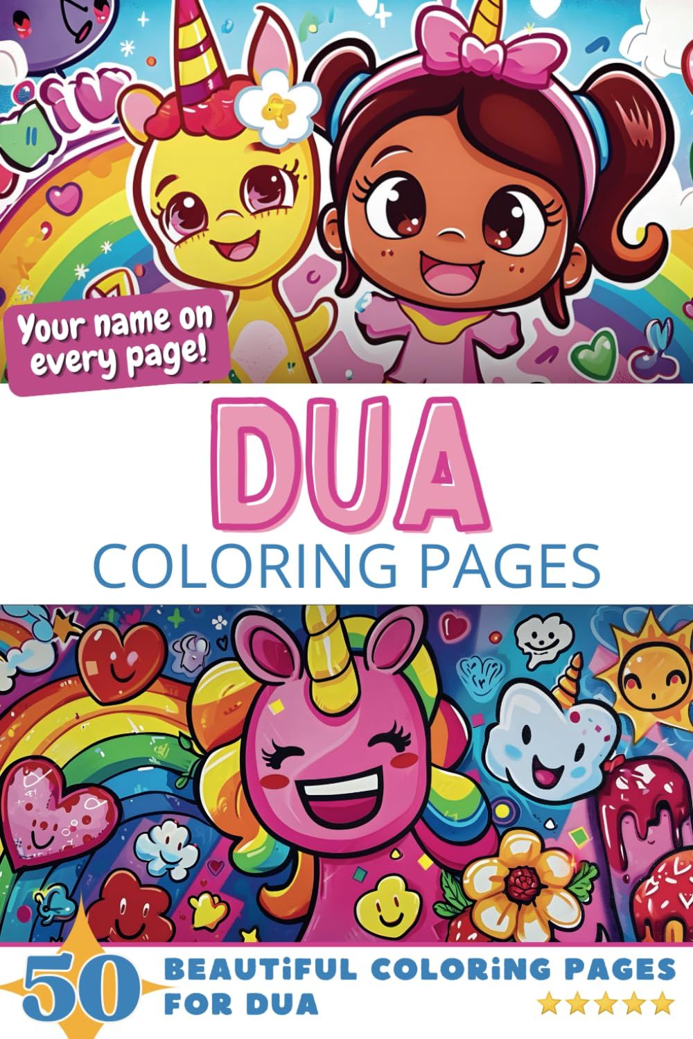 Dua Coloring Pages Cover