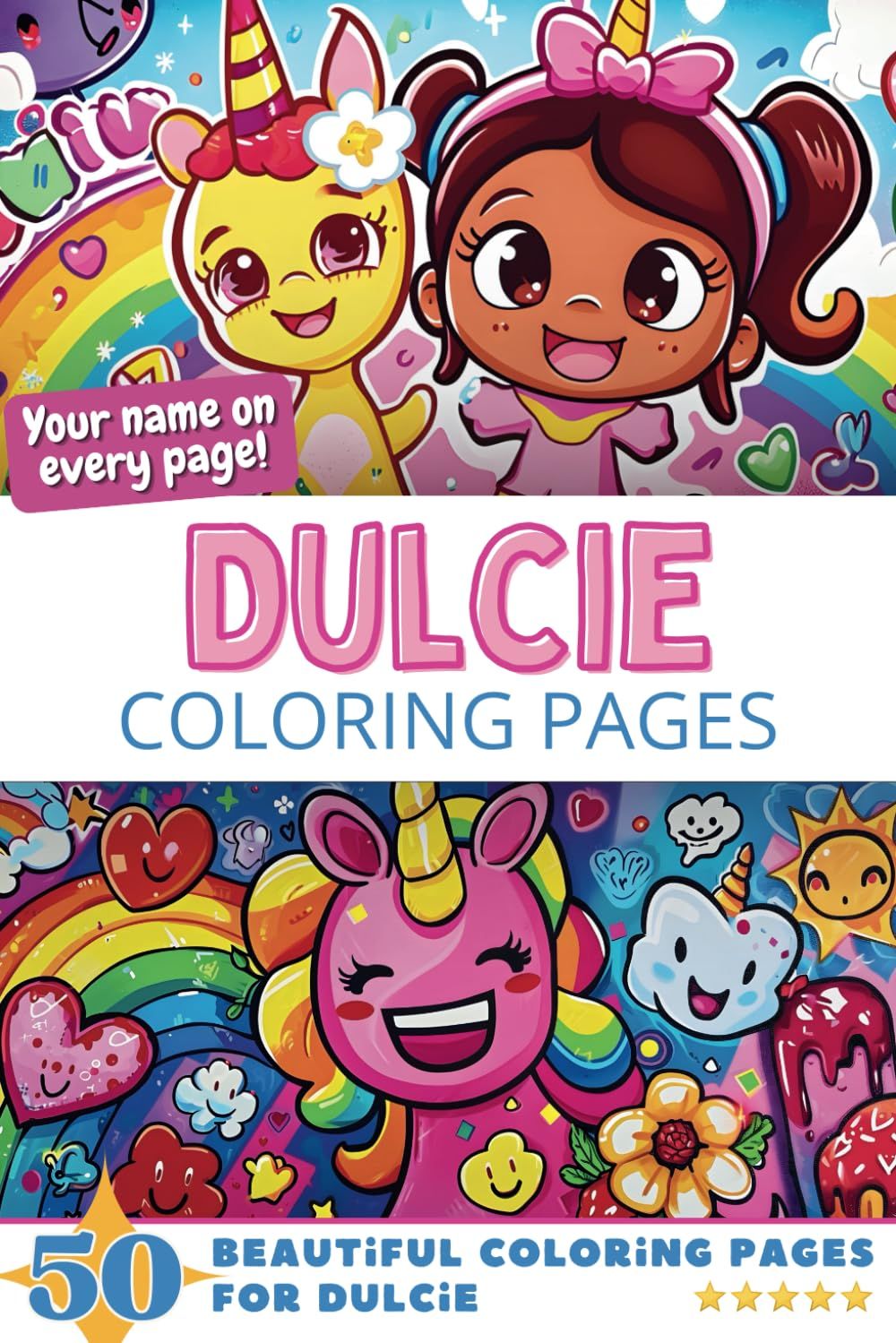 Dulcie Coloring Pages Cover