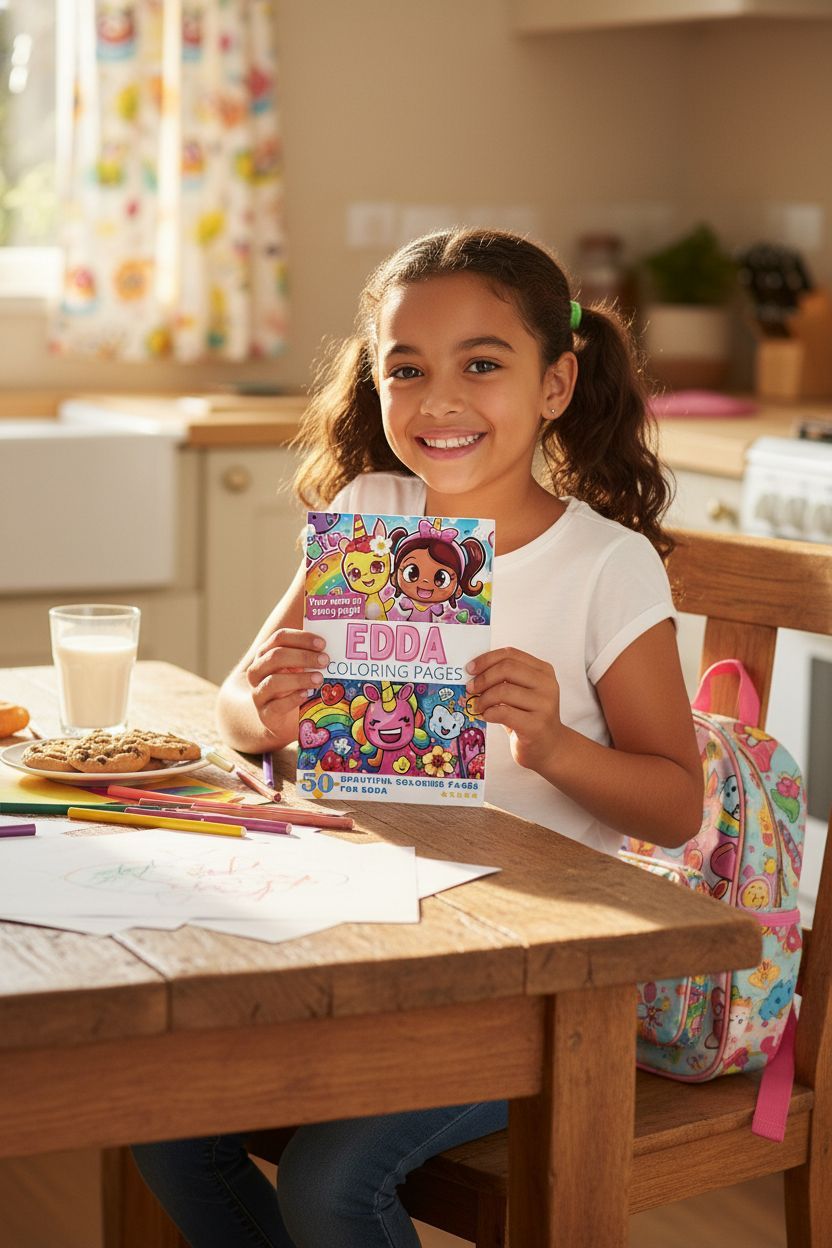 Edda personal coloring pages