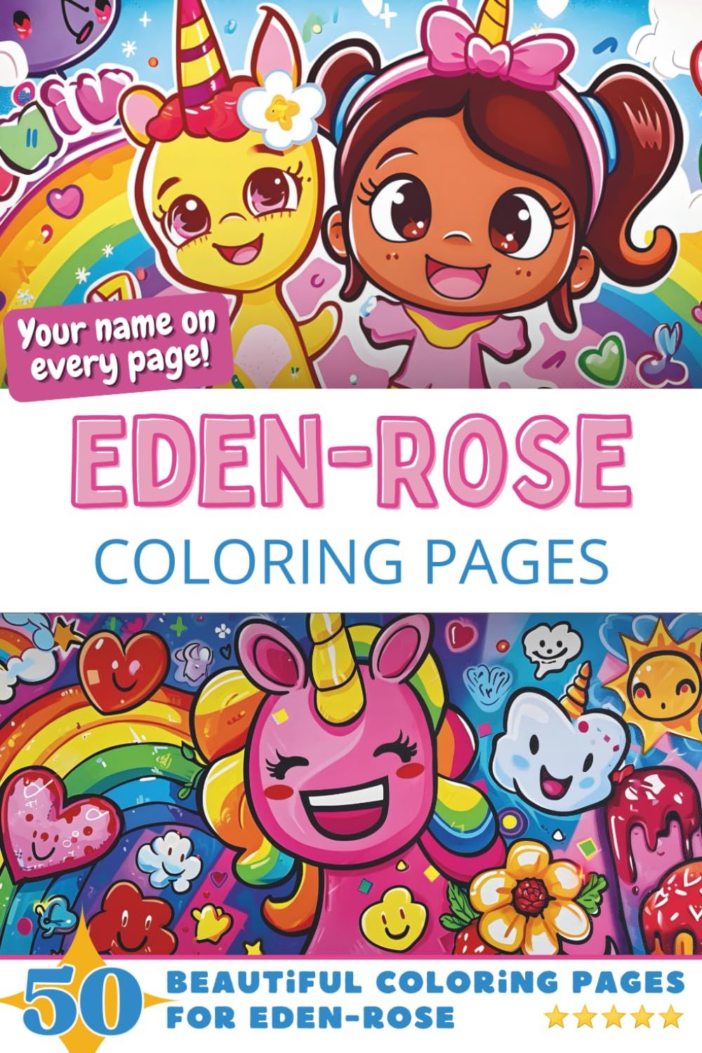 Eden-Rose Coloring Pages Cover