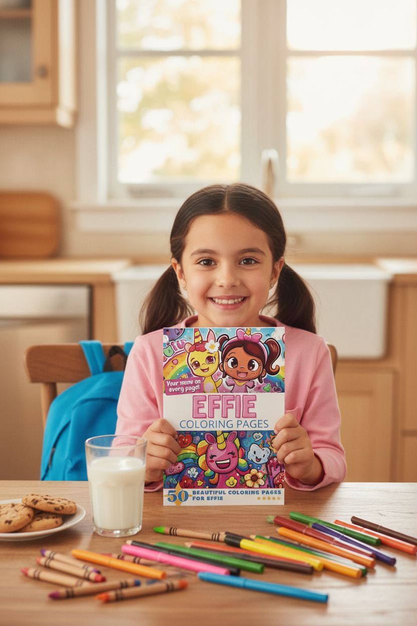 Effie personal coloring pages
