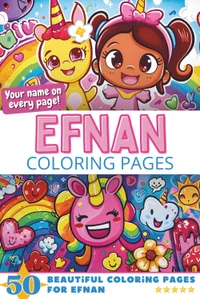 Efnan Coloring Book Cover