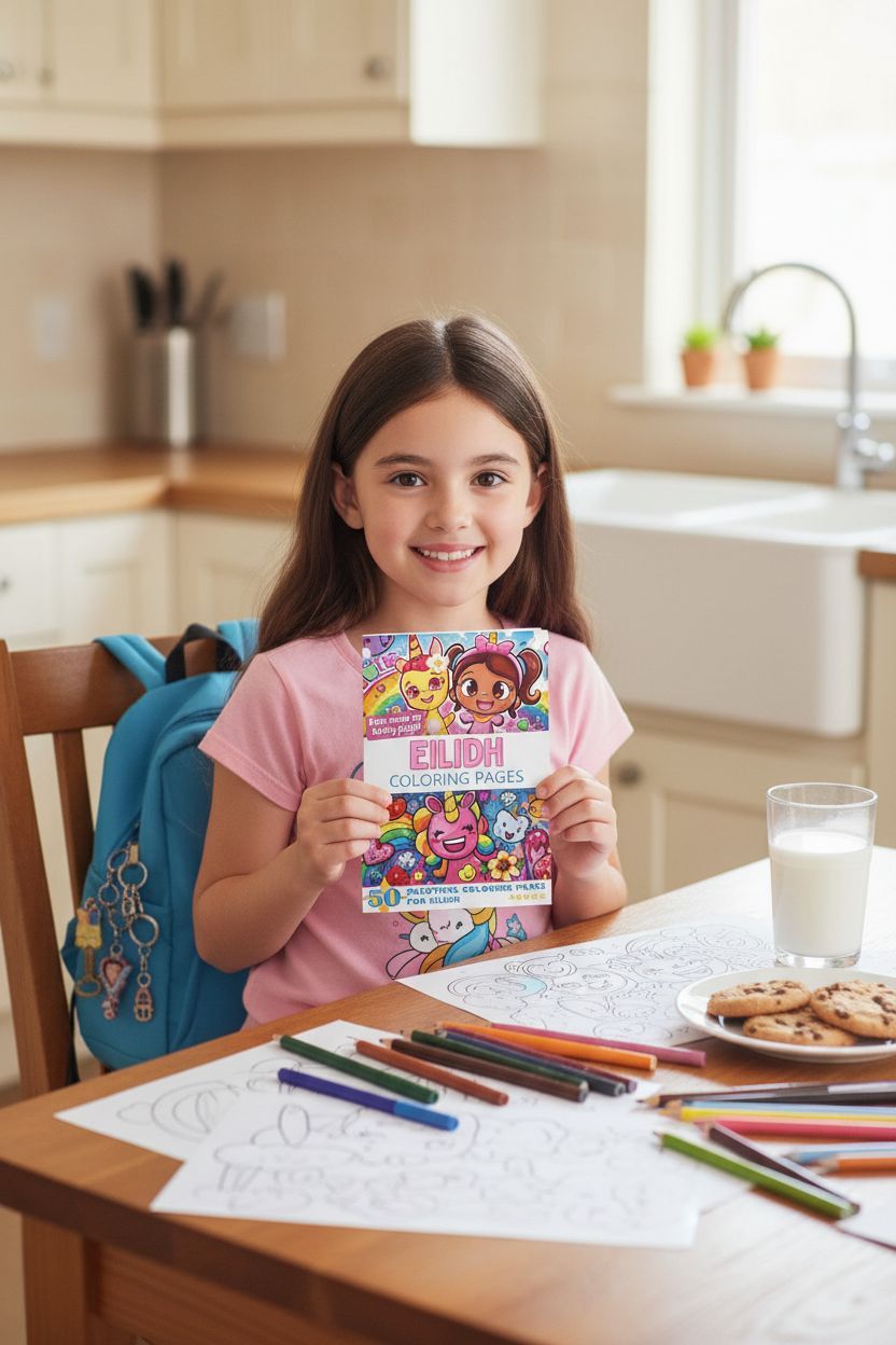 Eilidh personal coloring pages