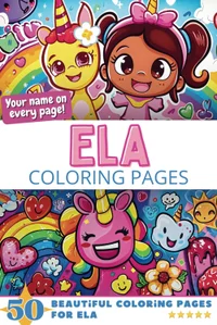 Ela Coloring Book Cover