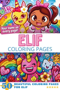 Elif Coloring Book Cover