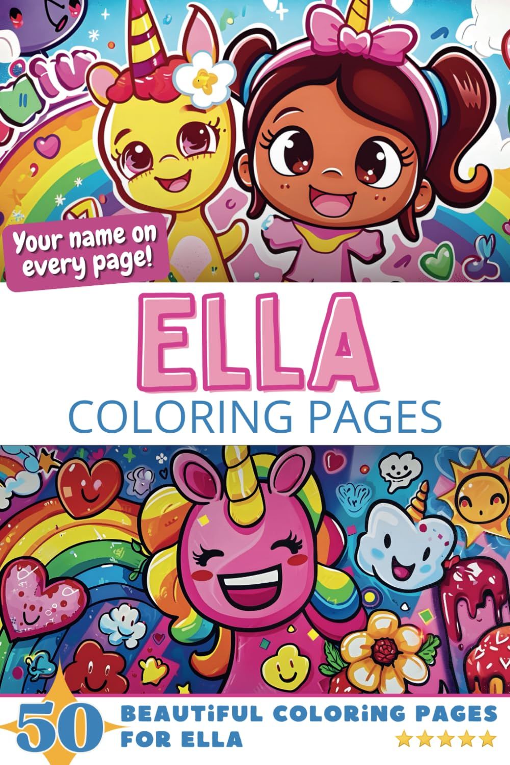 Ella Coloring Pages Cover