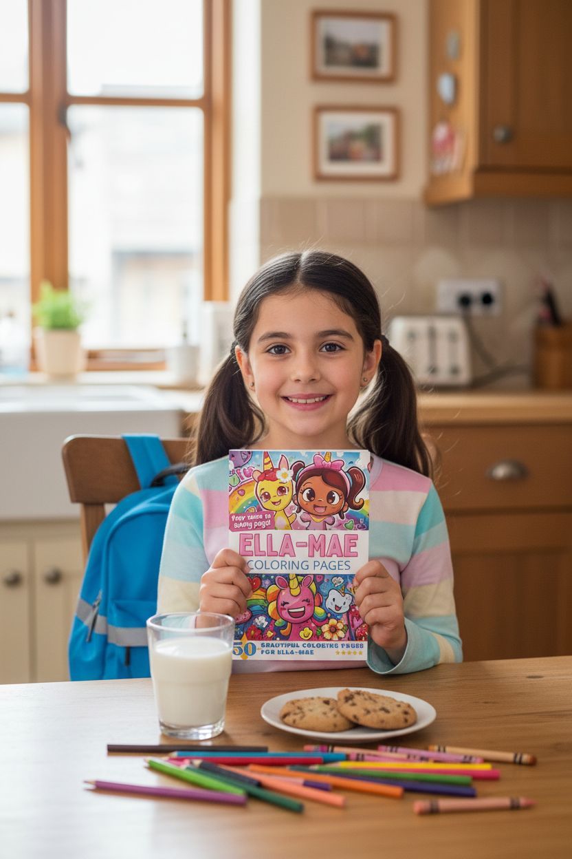 Ella-Mae personal coloring pages