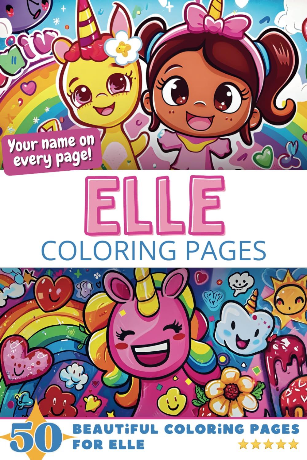 Elle Coloring Pages Cover